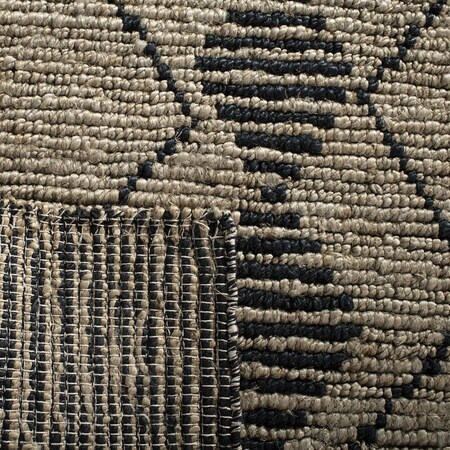 Safavieh 6 x 6 ft. Bohemian Round Hand Loomed Rug Beige & Black BOH703Z-6R